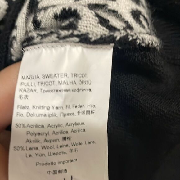 Marina Rinaldi Persona Wool Blend Maglia Sweater Tricot Size Large - Picture 4 of 7